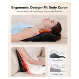 OMASSA Shiatsu Neck Massager with Heat, 3D Kneading Back Massage Pillow for Pain Relief, Massagers for Neck and Back, Shoulder, Leg, Gifts for Men Women Mom Dad, Stress Relax at Home Office and Car - 