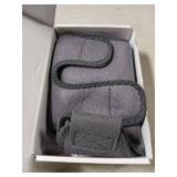 Cordless Foot Massager for Neuropathy, Foot and Ankle Massager, Ankle Heating Pad with Massage, 6 Heating, 3 Massage Modes&Timer, Gray - Retail: $40