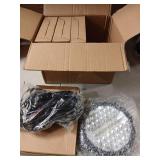 7 Inch Round LED Offroad Lights,201W LED Light Pods Driving Light Bar Combo Beam Work Lights with Wiring Harness for Pickup SUV ATV UTV Truck Lights,4PCS - Retail: $80