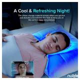 Nuzzle Cooling Adjustable Pillows for Side Sleepers, Luxury King Size Set of 2 Bed Pillows Hotel Collection - Best Adjust Height Soft Firm Pillows for Back, Stomach and Side Sleepers - Retail: $95