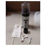 Lmozim Portable Coffee Maker, Espresso Machine for camping, Travel Coffee Maker with USB-C, 3-in-1 Small Espresso Machine with Ground Coffee & Capsules (NSDG) for RV, Hiking, Office(Silver) - Retail: 