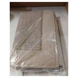 BEQHAUSE Kitchen Rugs and Mats Set of 2 Non-Slip Kitchen Mats for Floor, Absorbent and Stain Resistant Kitchen Runner, Machine Washable Rugs for Kitchen, Laundry & Sink, 20"x32"+20"x48", Taupe - Retai