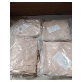 Geetery 4 Pcs Large Air Mattress for Adult Kid 75 x 30 x 8.7 Inch Inflatable Sleepover Airbed Foldable Flocked Blow up Bed with Patch Portable Toddler Air Mattress for Home Travel Camping Tent Party