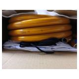 AerWo Balloon Arch Kit 9.35FT & 6FT, Free Bending Half Balloon Arch Stand with Base, Floor Gold Balloon Arch Frame Backdrop for Wedding Birthday Party Baby Shower Yard Lawn Home Christmas Decorations 