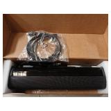 HDMI Sound Bar Smart TV, Home Theater Surround Sound Bars, TV Speakers Sounds Bar Bluetooth HDMI AUX OPT COAX USB Home Audio Surrounds Sounds System For PC Projector Game News/Music/Movie, Black - Ret