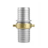 QWORK Aluminum Pin Hose Shank Fitting Set, 2" 75 PSI Pin Lug Hose Shank Coupling Set - Retail: $14