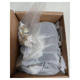 5 X Cab Roof Marker Lights Smoke Cover White LED Compatible with 1999-2016 Ford F150 F250 F350 F450 F550 F650 E150 E250 E350 Super Duty Pickup Truck, Cab Roof Running Light (without Base) - Retail: $1