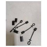 MFi Certified USB C to Lightning Adapter 4-Pack, 27W Fast Charging & Data Sync, Lightning to USB Type C Cable Adapter Compatible with iPhone 14/13/12/Pro/Max, iPad, AirPods, with Anti-Loss Lanyard - R