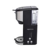 Amazon Basics Single Serve Coffee Maker K-Cup, 14 Oz, Black & Stainless Steel Machine, 5.98"D x 9.44"W x 14.17"H - Retail: $49