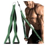 Tricep Rope Cable Attachment Handles, Tricep Pull Down Attachment for Cable Machine, 3 Lengths Tricep Rope for Face Pull, Push Down, Tricep Extension, Cable Rope Attachment for Gym Home Workout - Reta