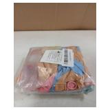 Ouddy Party Gender Reveal Decorations, Pastel Pink and Blue Nude Confetti Balloons Arch Kit Star Hanging Cloud Garland Paper Tassels He or She Boy or Girl Gender Reveal Baby Shower Party Supplies