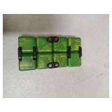 QIYI Little Golden Elephant Upgraded Infinity Cube Fidget Toy,Cool Mini Gadget Best for Stress and Anxiety Relief and Kill Time, Special Designed Texture Artistic and Fashion(Emerald Green)