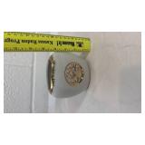 Japanese Bird Design Salt and Pepper Set with Gold Trim