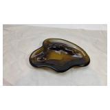 Handmade Art Glass Dish