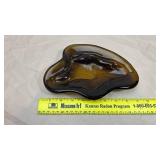 Handmade Art Glass Dish