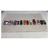 Collection of 13 Diecast Model Cars