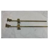 Brass Window Sash Locks - Set of 2