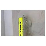 Clear Glass Creamer Set