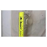 Clear Glass Creamer Set