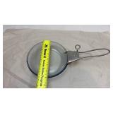 vintage Pyrex Flameware 7" glass skillet