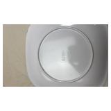 Black and White Geometric Pattern Dinner Plates Set