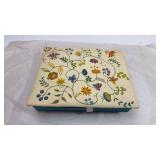 Floral Pattern Decorative Storage Box
