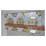 Decorative Serving Tray Set and Cutting board