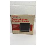 Radio Shack Communications Extension Speaker 21-541A