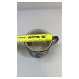 Japanese Blue Floral Tea Cups Set of 2