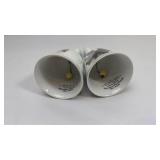 Norman Rockwell Decorative Bell Set - No Swimming and Grandpa Snowman