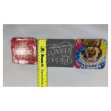 Decorative Coaster Collection Set - Inspirational Quotes and Nature