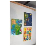 Hoovy Wooden Puzzle Set - Sea Life, Shapes & Night Sky