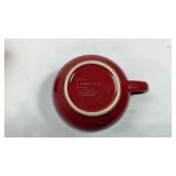 Mainstays Red Stoneware Coffee Cups Set of 2