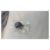 Blue Retractable Badge Holder - Lot of 25