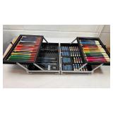 Professional Art Supply Set in Aluminum Case