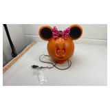 Disney Minnie Mouse Halloween Pumpkin Light Up Decoration