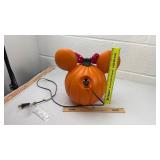 Disney Minnie Mouse Halloween Pumpkin Light Up Decoration