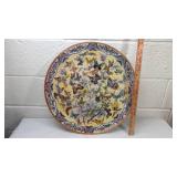 Butterfly Garden Round Decorative Puzzle Plate