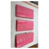Pink Zippered Storage Organizers - Set of 3