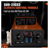 599-210XD Climate Control Module with AC Control Fit for Chevy Silverado Tahoe Suburban Avalanche Trailblazer, Fit for GMC Sierra Yukon Envoy, Fit for Cadillac Escalade-2003-2006 - Retail: $89