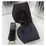 Airplane Head Strap 3D Eye Mask, Travel Pillow Alternative for Long Flight, 360Â° Support Sleep Head Hold, Stop Bobblehead, Ultra-Compact Lightweight Travel Essentials, Black - Retail: $19