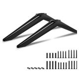 Base Stand fit for TCL Roku 28in - 65inch Smart TV Models Listed, Not Universal Legs, for 32S305 32S355 40S355 40S325 49S423 50S423 55S453 65S446 TV Stand Legs with Screws and Instruction - Retail: $1