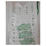 Bathroom Sink Cover for Counter Space With Storage Bag, 22 * 17 Foldable Sink Cover,Silicone Beauty Makeup Brush Cleaning Mat,for Counter Space & Storage Saver(white) - Retail: $18"