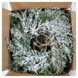 12 Pcs Small Christmas Wreath Real Touch 10 Inch Christmas Kitchen Cabinet Wreaths with Bell Mini Wreaths Rustic Farmhouse Decoration for Xmas Front Door Window Home Table Pillar Decor