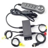 A1 Lift Chair Prong Hand Control Remote with USB 6 Function Keys 5 Pin(Male Plug) and Junction Box Replacement for Catnapper for Okin for Mulin for Dewert for Limoss for Kaidi - Retail: $64