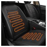 Car Seat Cushion Comfortable Seat Cover for Cars Trucks SUV Van, Full Back and Seat Cushion for Driver or Passenger Black 1 Pack - Retail: $46