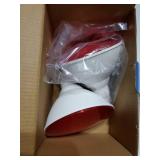 LED Red Light Bulbs Outdoor, 15W(150W Equivalent)Par38 Flood Red Lights, Color Christmas Party Light Bulb, E26 Base Energy Saving Light Bulb for New Year, Christmas, Porch, Bar Decoration, 2 Pack - Re