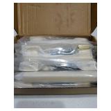 10 Pack 3.75 Inch(96mm) Brushed Brass Kitchen Cabinet Handles, Cabinet Pulls Kitchen Cabinet Hardware for Cupboard Drawer Pulls - Retail: $41