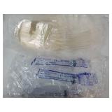 80 Pack Blood Bags for Drinks Reusable IV Drink Pouches for Halloween Party Decorations Vampire Zombie Party Juice Containers Props, 10 fl.oz - Retail: $30