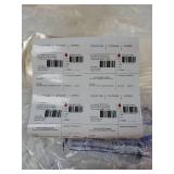 80 Pack Blood Bags for Drinks Reusable IV Drink Pouches for Halloween Party Decorations Vampire Zombie Party Juice Containers Props, 10 fl.oz - Retail: $30